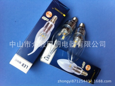 厂家特价促销 LED三叉蜡烛灯 3W LED尖泡灯 360度发光 5730贴片 - 厂家特价促销 LED三叉蜡烛灯 3W LED尖泡灯 360度发光 5730贴片厂家 - 厂家特价促销 LED三叉蜡烛灯 3W LED尖泡灯 360度发光 5730贴片价格 - 中山市众毅照明电器 - 
